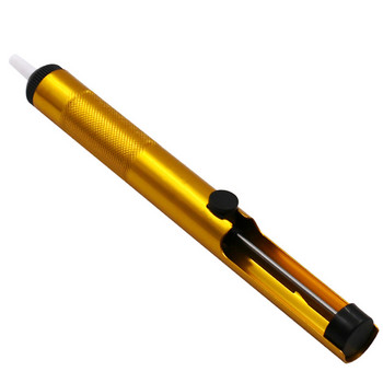 1PCS Алуминиева метална разпояваща смукателна помпа Запояваща смукателна писалка Инструмент за премахване на вакуум Желязо Разпояване Инструмент за ръчно заваряване