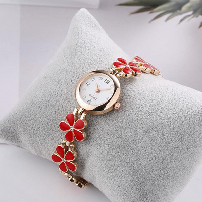 Modes, mazi pulksteņi sievietēm, 2022. g. luksusa kalnu kristāla ziedu rokassprādze, nerūsējošā tērauda pulksteņa aproce, kleita sievietēm, pulkstenis relogio feminino