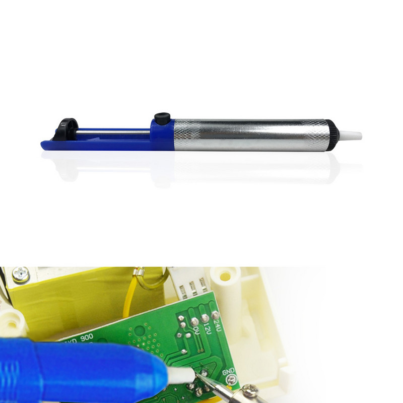 Profesionalus litavimo siurblys, siurbiamas skardos pistoletas, litavimo siurblys, nuėmimas vakuuminiu lituokliu, litavimo pistoletu, suvirinimo rankiniai įrankiai