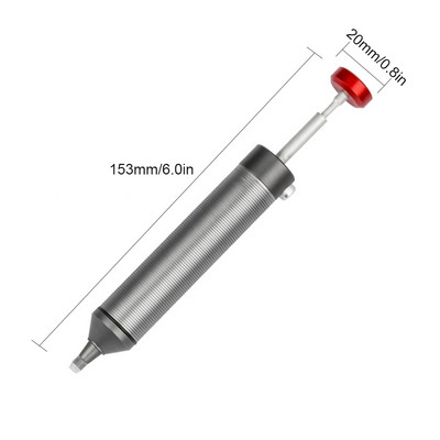 Lodēšanas sūknis Lodēšanas sūknis Manuālais lodēšanas noņemšanas rīks Lodāmurs atlodēšanas rīks Jaudīgs sūkšanas LK-SS02