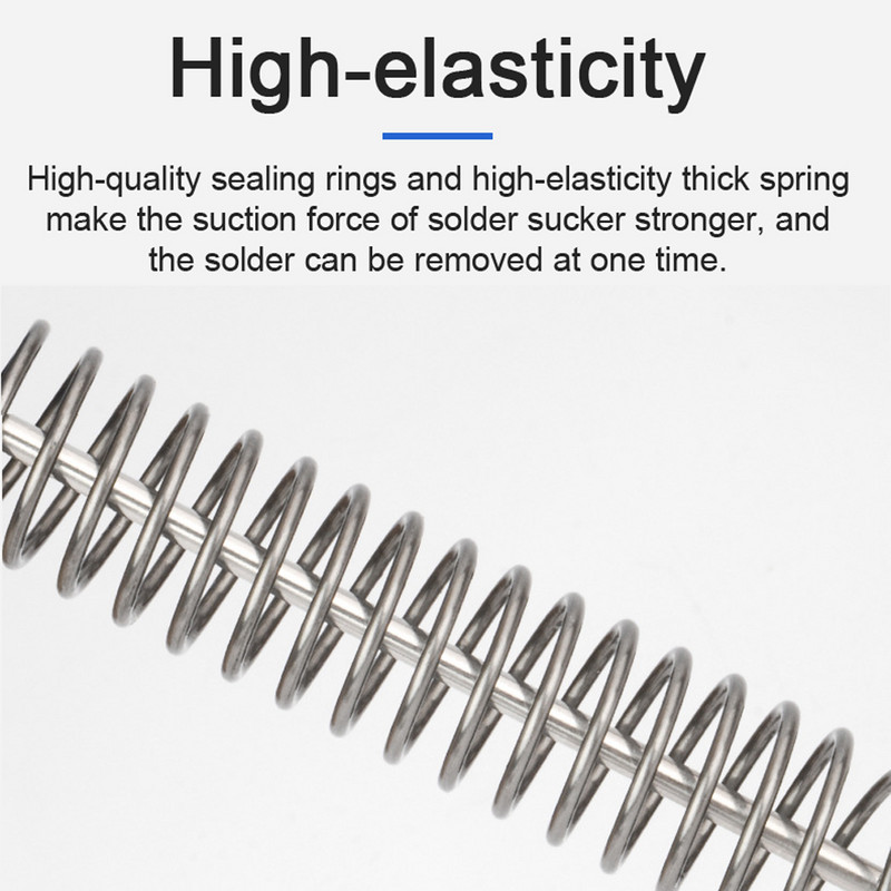 Lodēšanas sūknis Lodēšanas sūknis Manuālais lodēšanas noņemšanas rīks Lodāmurs atlodēšanas rīks Jaudīgs sūkšanas LK-SS02