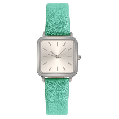 Ceas de lux cu quartz, marcă de modă pentru femei, culoare solidă, simplitate, stil de navetă, curea de ceas din PU, ceas de mână casual pentru femei 2023