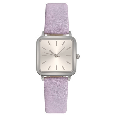 Ceas de lux cu quartz, marcă de modă pentru femei, culoare solidă, simplitate, stil de navetă, curea de ceas din PU, ceas de mână casual pentru femei 2023