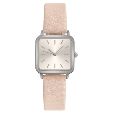 Ceas de lux cu quartz, marcă de modă pentru femei, culoare solidă, simplitate, stil de navetă, curea de ceas din PU, ceas de mână casual pentru femei 2023