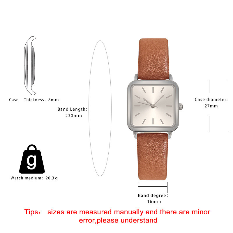 Ceas de lux cu quartz, marcă de modă pentru femei, culoare solidă, simplitate, stil de navetă, curea de ceas din PU, ceas de mână casual pentru femei 2023
