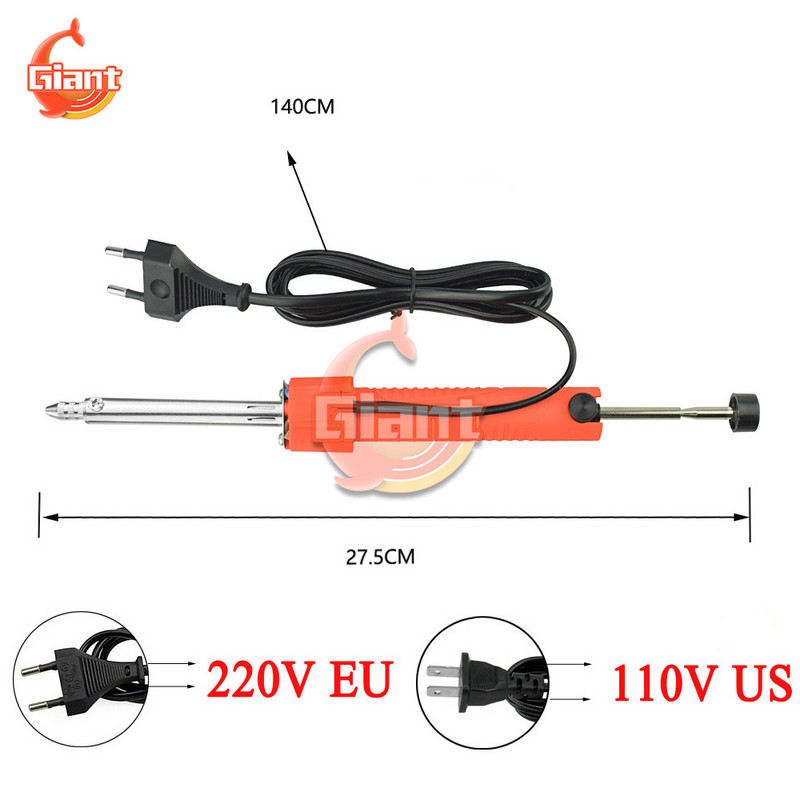 Elektromos vákuumos forrasztószívó hegesztés kiforrasztás forrasztópáka eltávolítása forrasztópáka toll hegesztő javító eszköz