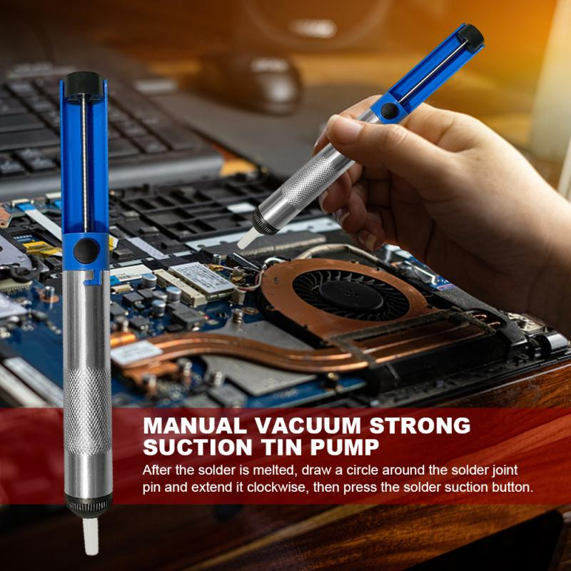 Aliuminio metalo išlitavimo siurblys, siurbiamas skardos litavimo siurbtukas, nuėmimas vakuuminis lituoklis, išlitavimo įrankis rankinio suvirinimo įrankiai