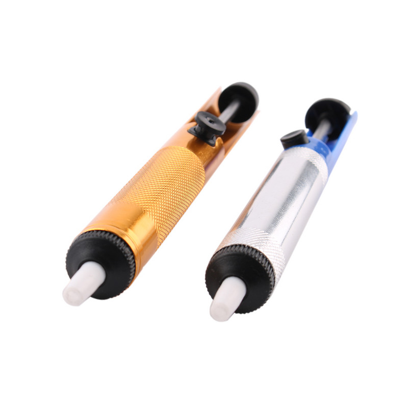 Ingyenes szállítás Fém forrasztószívó kiforrasztó szivattyú eltávolítása vákuum forrasztópáka kiforrasztó szívó ón Kéziszerszámok Hegesztőszerszámok