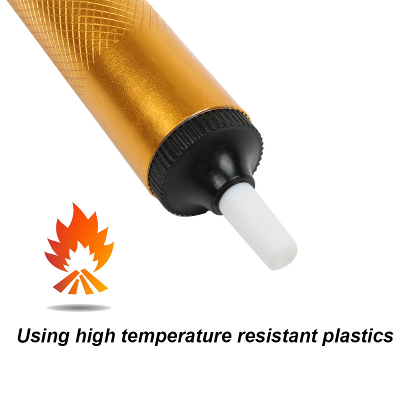 Ingyenes szállítás Fém forrasztószívó kiforrasztó szivattyú eltávolítása vákuum forrasztópáka kiforrasztó szívó ón Kéziszerszámok Hegesztőszerszámok