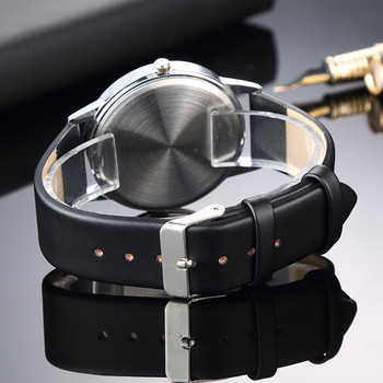 Изчистен стил Бели кожени часовници Дамски моден часовник Минималистичен дамски ежедневен ръчен часовник Женски кварцов часовник Reloj Mujer 2023