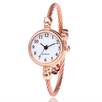 Γυναικείο ρολόι Casual Quartz Δερμάτινο ρολόι Αναλογικό ρολόι καρπού Casual Γυναικεία ρολόγια Quartz Δώρο