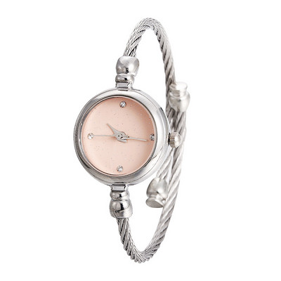 Naiste vabaaja kvarts-nahast rihm, analoog randmekell, vabaaja naiste kvartskellade kingitus