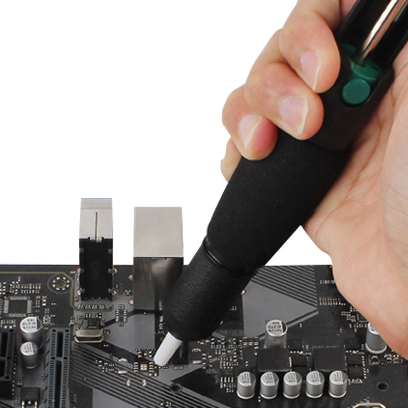 Pistol de tablă cu aspirație puternică, cu vid manual, unelte de sudură manuală, antistatic și anti-alunecare, integral din aluminiu, semi-aluminiu