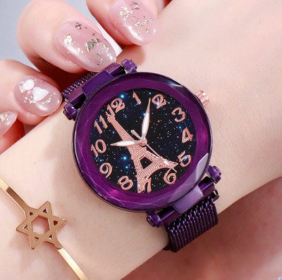 Modni kvarcni sat za žene Luksuzni ženski satovi Sat Ručni sat Bijeli remen od nehrđajućeg čelika Klasični satovi Dnevni darovi