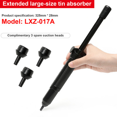metinis Solder Sucker Pen Litavimo siurblio Įrankio Pašalinimo Įtaisas Vakuuminis Lituoklis Desolder Elektroninis Komponentas