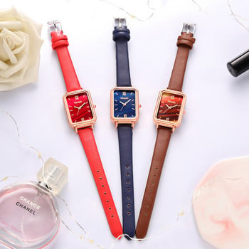 Γυναικείο ρολόι σετ βραχιόλι Ρολόι Starry Sky WristWatch Fashion Γυναικείο δερμάτινο ρολόι για γυναίκες Relogio Feminino Montre Femme