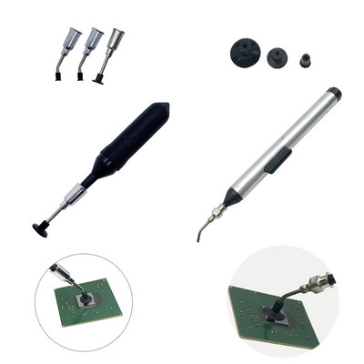 IC SMD vaakum-imemispliiatsi eemaldaja imemispump IC SMD pintsettide korjaja käsitööriista jootmine lahtijootmine +3 imemispäist