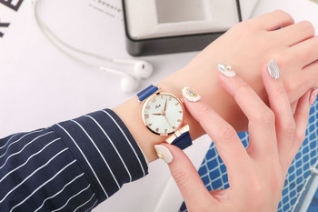 Нова наличност!! Дамски часовници Пентаграма Гривна Женска магнитна мрежеста лента Женски часовник Гривна lazy watch Montre Femme Reloj Mujer
