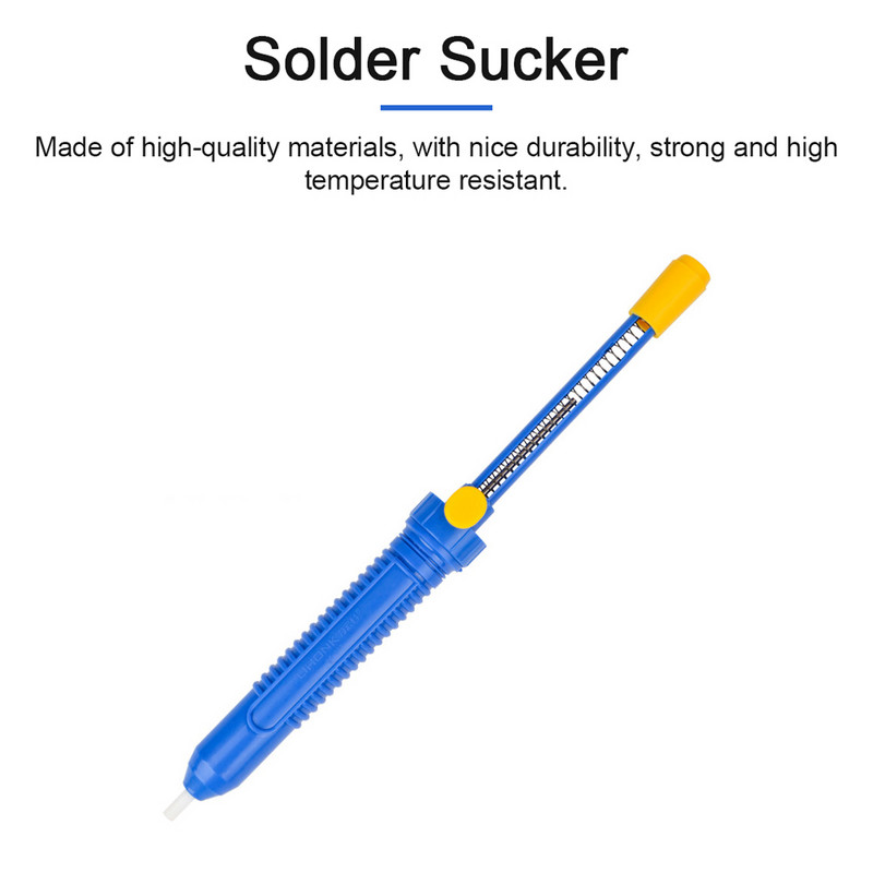 Pompă de dezlipire cu ventoză de lipit Instrument manual de îndepărtare a lipirii Fier de lipit Instrument de dezlipire cu aspirație puternică LK-SS02