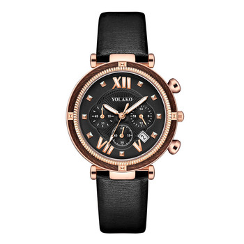Дамски дамски часовник Моден календар Часовник Дамски модни кожени ръчни часовници Starry Sky Часовник relogio feminino zegarek damski