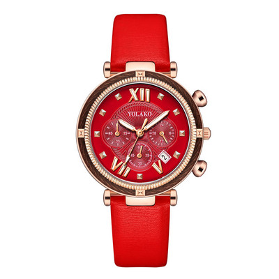 Női női karóra Divatnaptár karóra Női divatos bőr Starry Sky karórák Óra relogio feminino zegarek damski