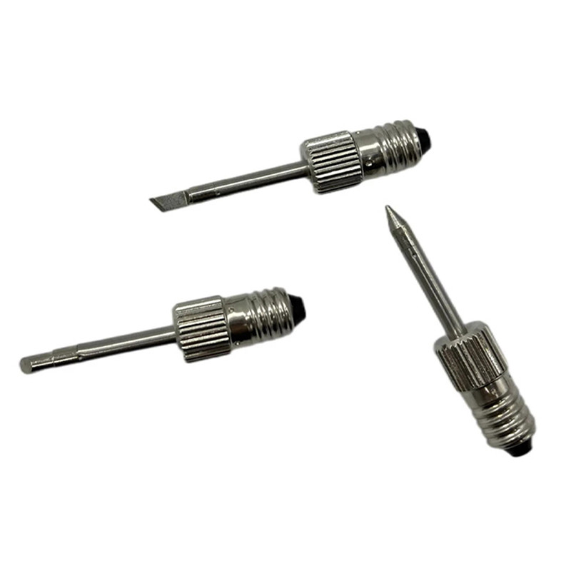 Ligikaudu 70 mm keevitamise jooteotsad USB jootekolvipea vahetus keermestatud jooteotsik sobib E10 liidesega jootekolbi jaoks