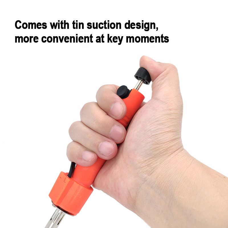 Elektrinis vakuuminis litavimo skardos siurblys suvirinimo išlitavimo siurblys / lituoklis / lituoklio pašalinimo rašiklis remontui JAV 110 V EU 220 V