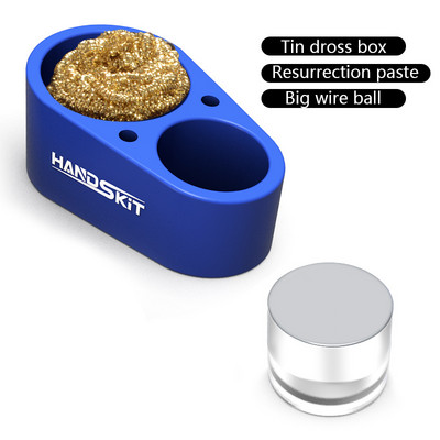 Fier de lipit pentru deslipire din silicon Îndepărtați cutia de oțel Curățător de curățare cutie de zgură de tablă cu pastă de renaștere a fierului