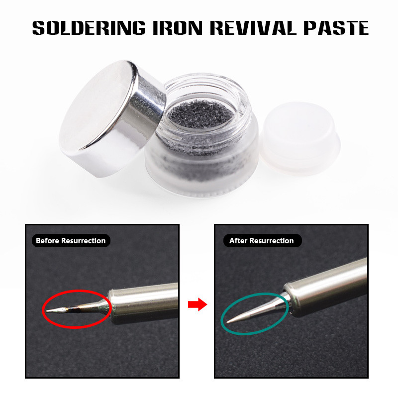 Fier de lipit pentru deslipire din silicon Îndepărtați cutia de oțel Curățător de curățare cutie de zgură de tablă cu pastă de renaștere a fierului