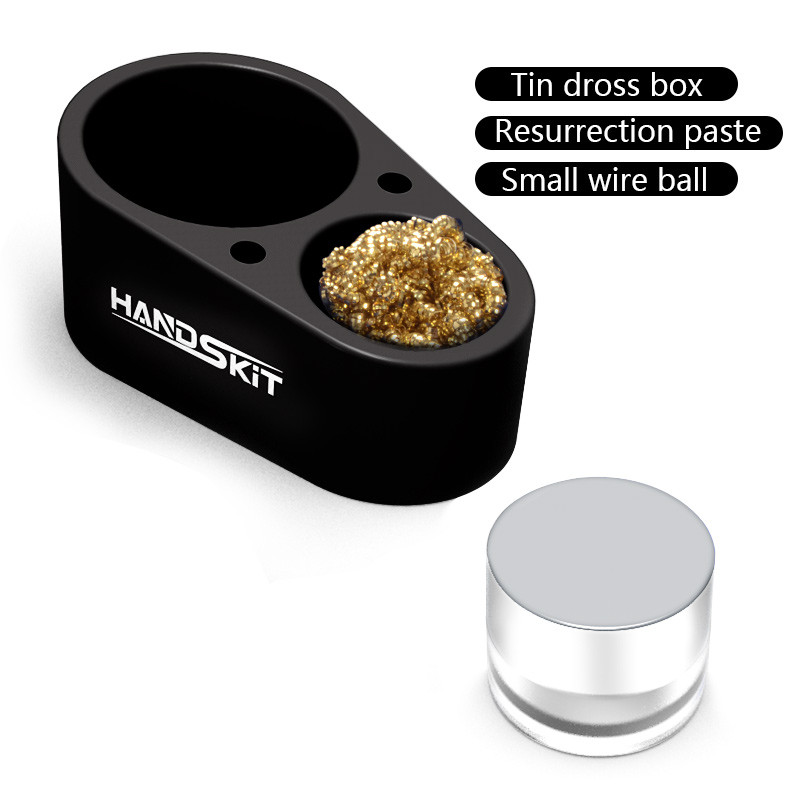 Fier de lipit pentru deslipire din silicon Îndepărtați cutia de oțel Curățător de curățare cutie de zgură de tablă cu pastă de renaștere a fierului