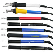 QUECOO 4 kontaktų T12-M8 9501 907 P9 rankena, skirta T12-952/942/956 lituoklio stočiai, temperatūros skaitmeninis elektrinis valdiklis