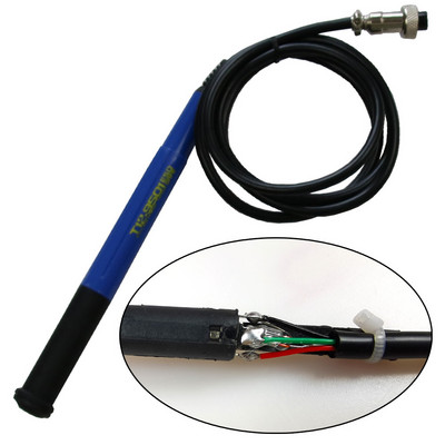 QUECOO 4 kontaktų T12-M8 9501 907 P9 rankena, skirta T12-952/942/956 lituoklio stočiai, temperatūros skaitmeninis elektrinis valdiklis