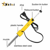 Elektromos vákuumos forrasztószívó hegesztő kiforrasztó szivattyú forrasztópáka eltávolítása forrasztópáka toll hegesztési javítása kéziszerszám