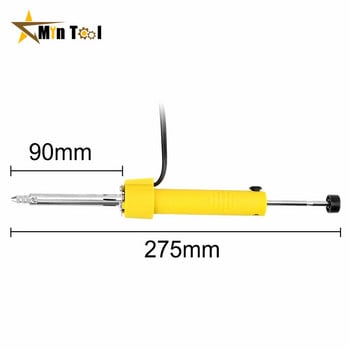 Електрически вакуумен припой Изсмукване Заваряване Помпа за разпояване Отстраняване на поялник Поялник Писалка Ремонт на заварки Ръчен инструмент