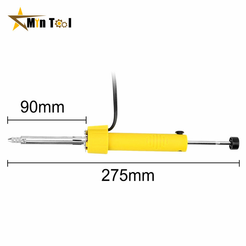 Elektromos vákuumos forrasztószívó hegesztő kiforrasztó szivattyú forrasztópáka eltávolítása forrasztópáka toll hegesztési javítása kéziszerszám