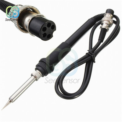 24V 50W elektromos forrasztópáka fogantyús forrasztóállomás hegesztő javítószerszám 852D+ 853D 878AD 898D 936B 937D