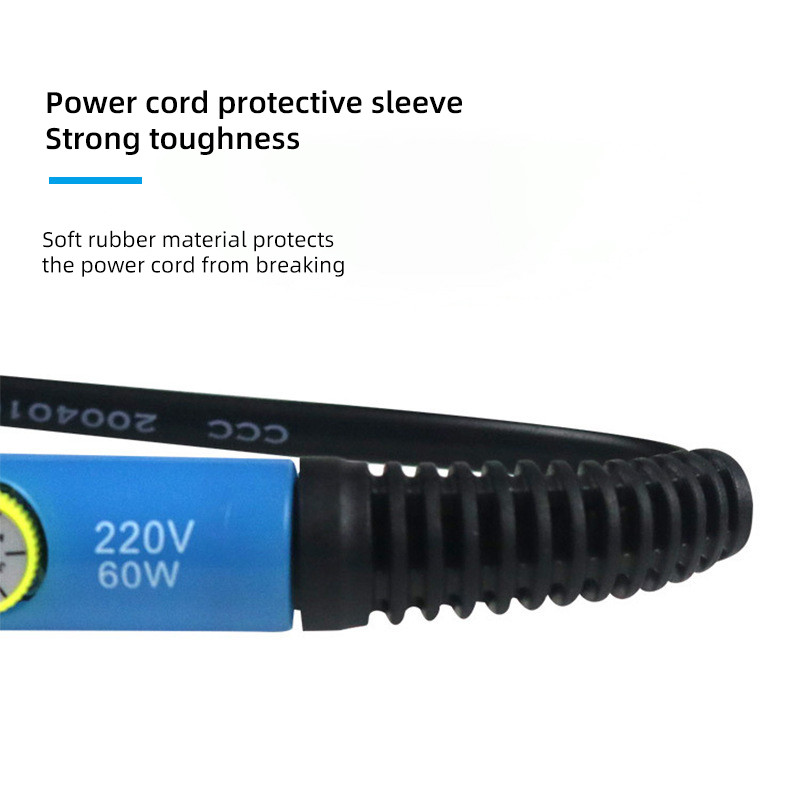Fier de lipit electric 60W 200-450℃ Temperatură reglabilă 110V/220V Stație de reluare Căldură Sfaturi creion Instrumente de reparare de PROSTORMER