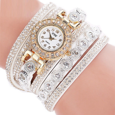 2023 Νέο ρολόι με δαχτυλίδι με διαμάντι από κράμα, Ψηφιακό πρόσωπο Κορεατικό βελούδινο γυναικείο ρολόι χαλαζία Γυναικείο ρολόι με αλυσίδα βραχιόλι Δώρα