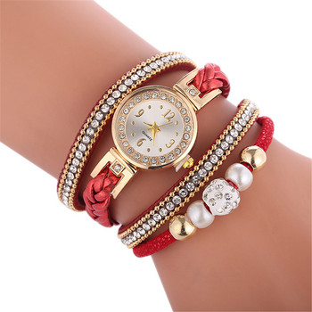 Часовници с гривни Relogio Дамски часовници Wrap Around Модна гривна Модна рокля Дамски дамски ръчен часовник Relojes Mujer Часовник за подарък