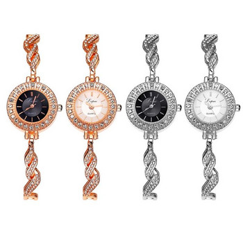 Γυναικείο ρολόι διαμαντένιο βραχιόλι μόδας 2022, με καυτές πωλήσεις, γυναικεία κομψά ρολόγια χειρός από χαλαζία από στρας Νέα γυναικεία ρολόγια