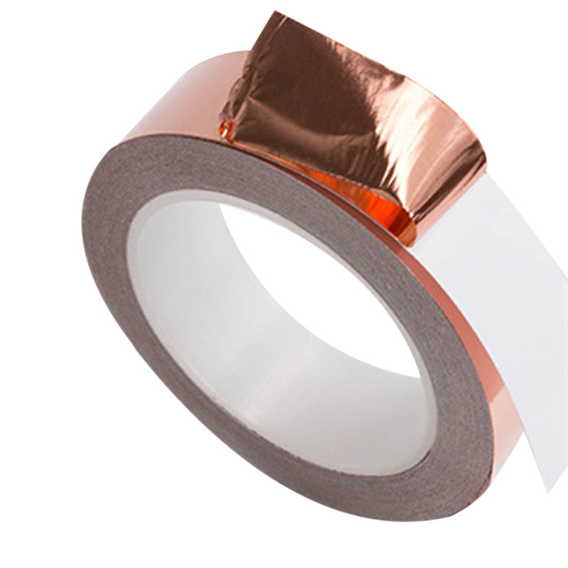 30 mm-es vízálló tiszta réz szalag, öntapadó, magas hőmérsékleten ellenálló, sugárzás elleni kéziszerszámok 30 mm-es öntapadós B99