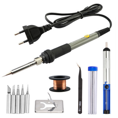 60 W Električno lemilo s podesivom temperaturom Unutarnje grijanje Vrsta lemilo s konstantnom temperaturom 220 V Alat za zavarivanje