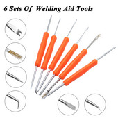 6 dalių pagalbinių litavimo priemonių rinkinys PCB išlitavimo kombinuotų grandinių plokščių litavimo rinkinys remonto suvirinimo įrankiai