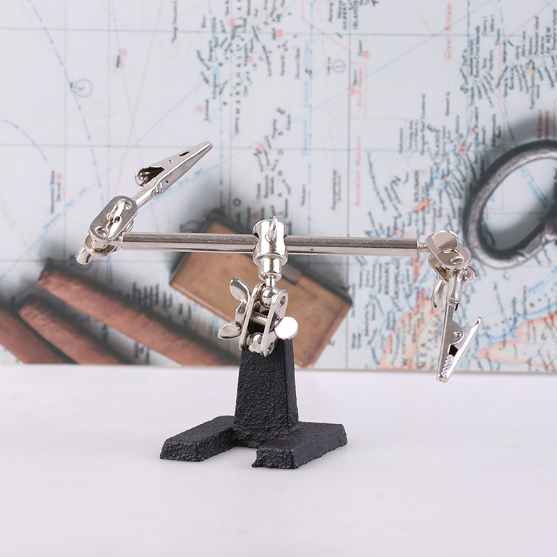 Kolmanda käe jootekolb statiivi klamber abistavate käte klambritööriist PCB hoidik elektriahelad hobi