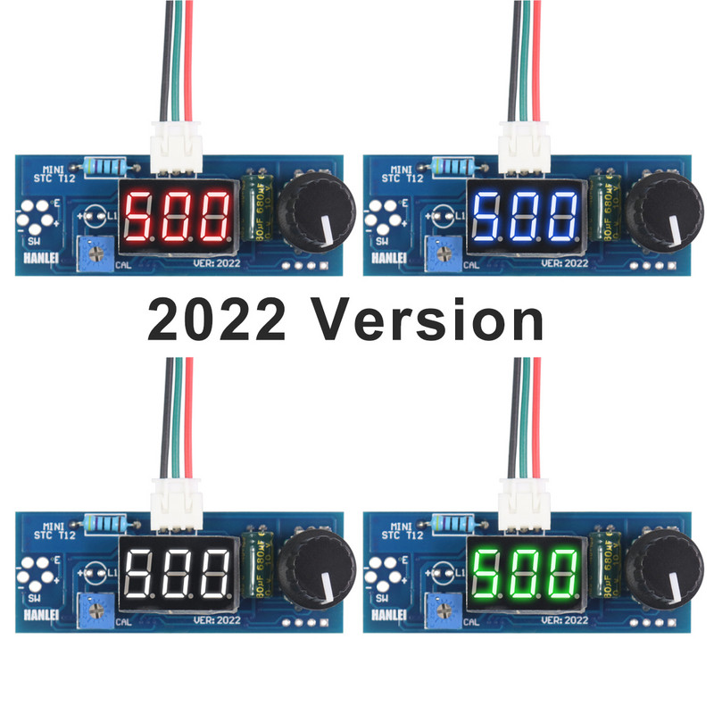 Elektriskās vienības digitālās lodāmura stacijas temperatūras regulatoru komplekti HAKKO T12 roktura komplektiem ar LED vibrācijas slēdzi