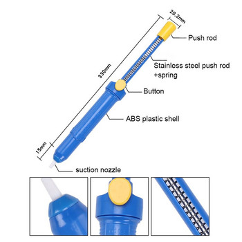 Πρακτική αντιολισθητική λαβή αναρρόφησης Πλαστική συγκόλληση αντλία αφαίρεσης συγκόλλησης Εργαλεία συγκόλλησης Αξεσουάρ Αφαίρεση κασσίτερου κενού