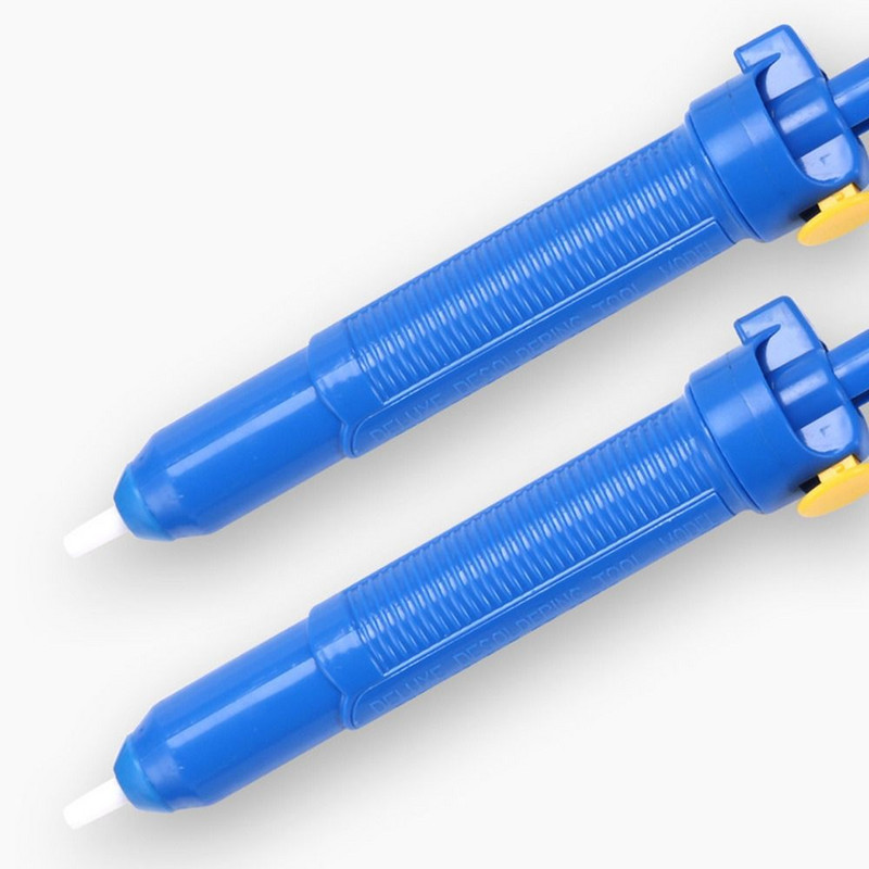 Praktisks pretslīdēšanas rokturis, iesūkšanas plastmasas lodēšanas sūcējs atlodēšanas sūknis metināšanas instrumenti aksesuāri vakuuma skārda noņemšanai