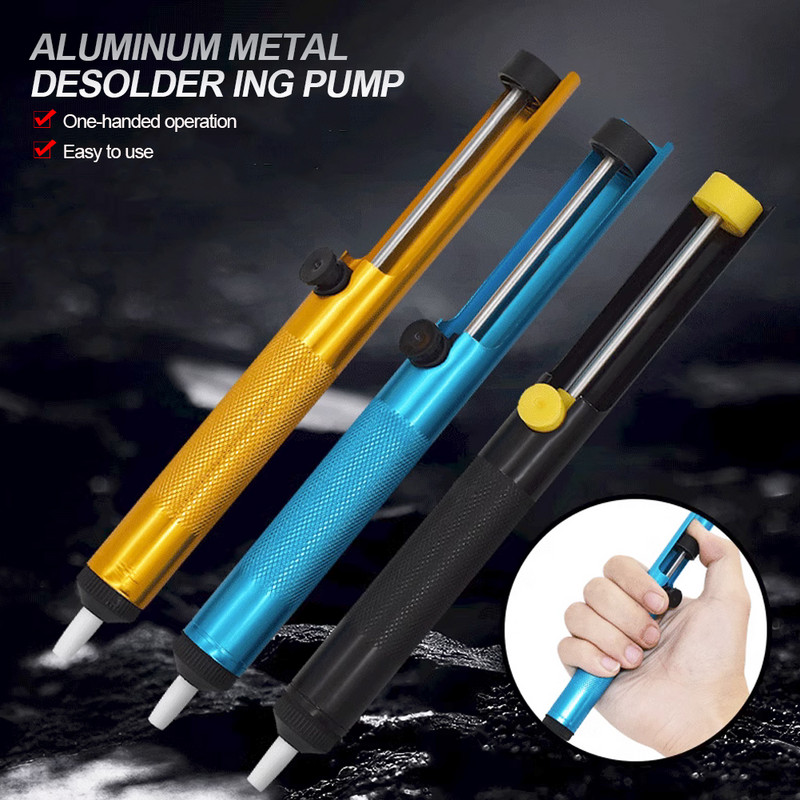 Karstā alumīnija metāla atlodēšanas sūkņa iesūkšanas skārda lodēšanas pildspalvas noņemšana vakuuma lodāmura atlodēšanas rīki