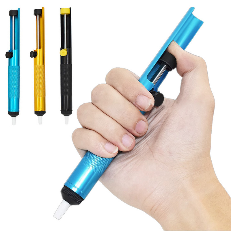 Karstā alumīnija metāla atlodēšanas sūkņa iesūkšanas skārda lodēšanas pildspalvas noņemšana vakuuma lodāmura atlodēšanas rīki