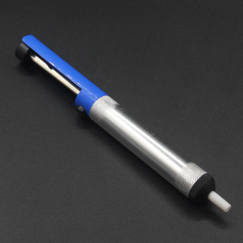 1Pcs Метална спойка Смукателна помпа за разпояване Отстраняване на вакуумен поялник Смукателна писалка за разпояване Ръчни инструменти Инструменти за заваряване